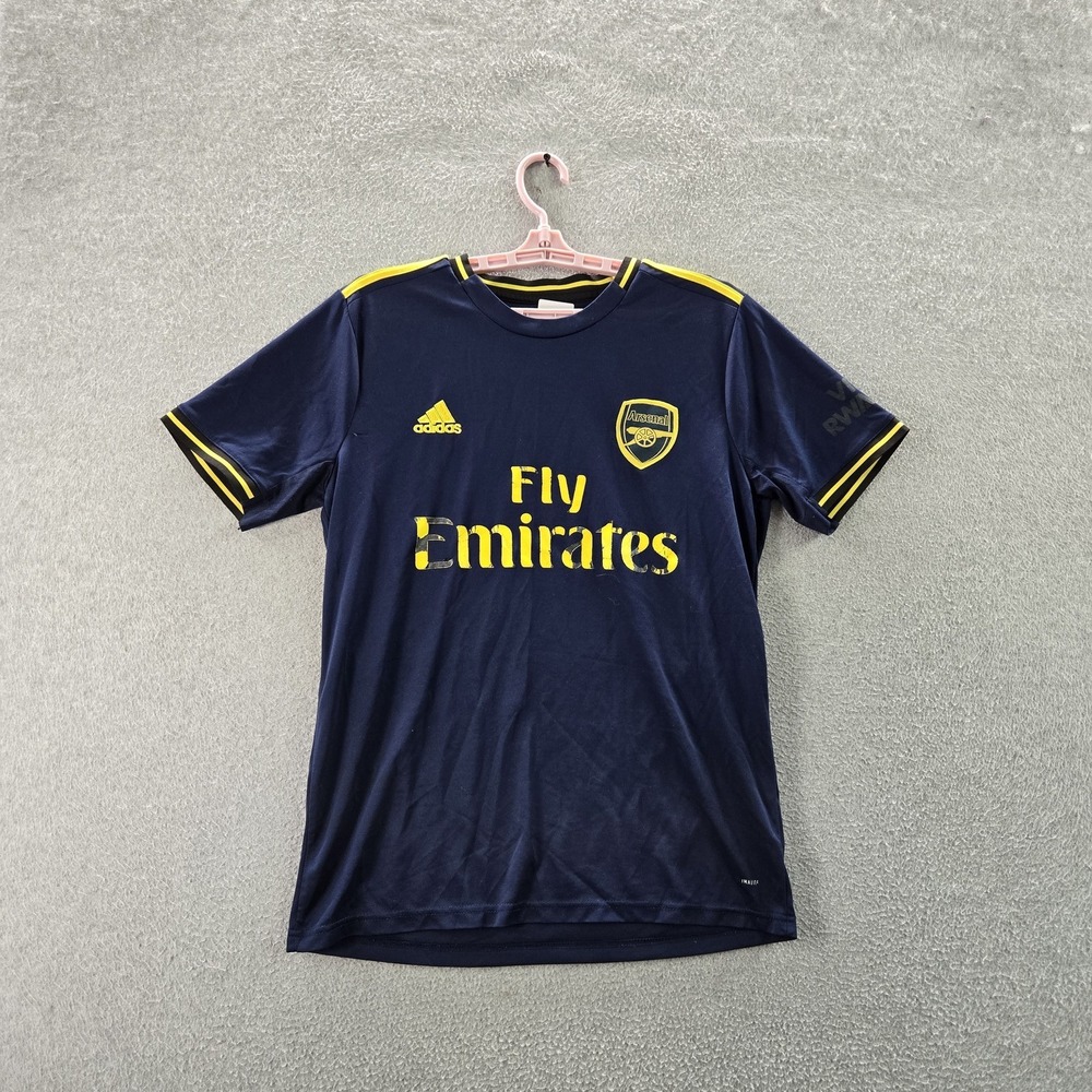 Arsenal Men Jersey M Navy Embroidered Adidas‎ Logo 2020 Third Shirt